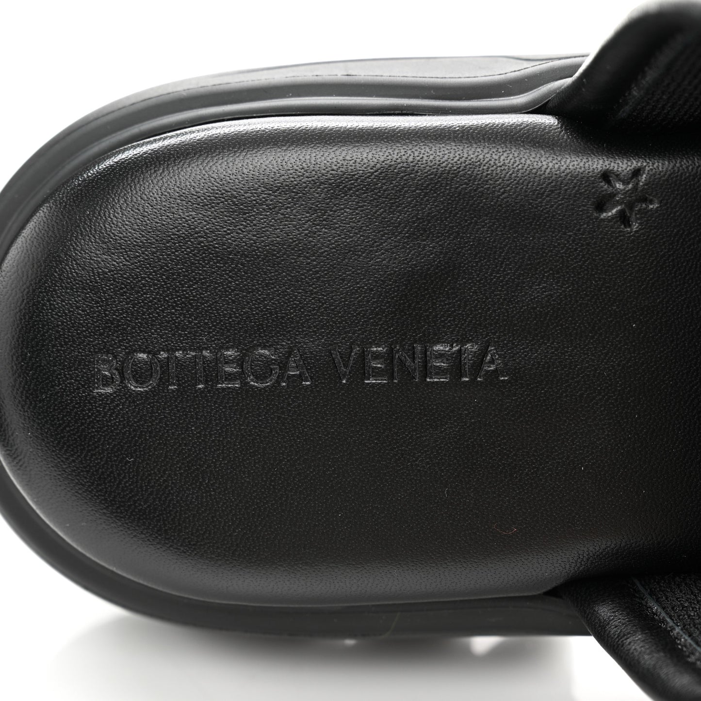 Nappa Flash 45mm Flat Sandals 39 Black