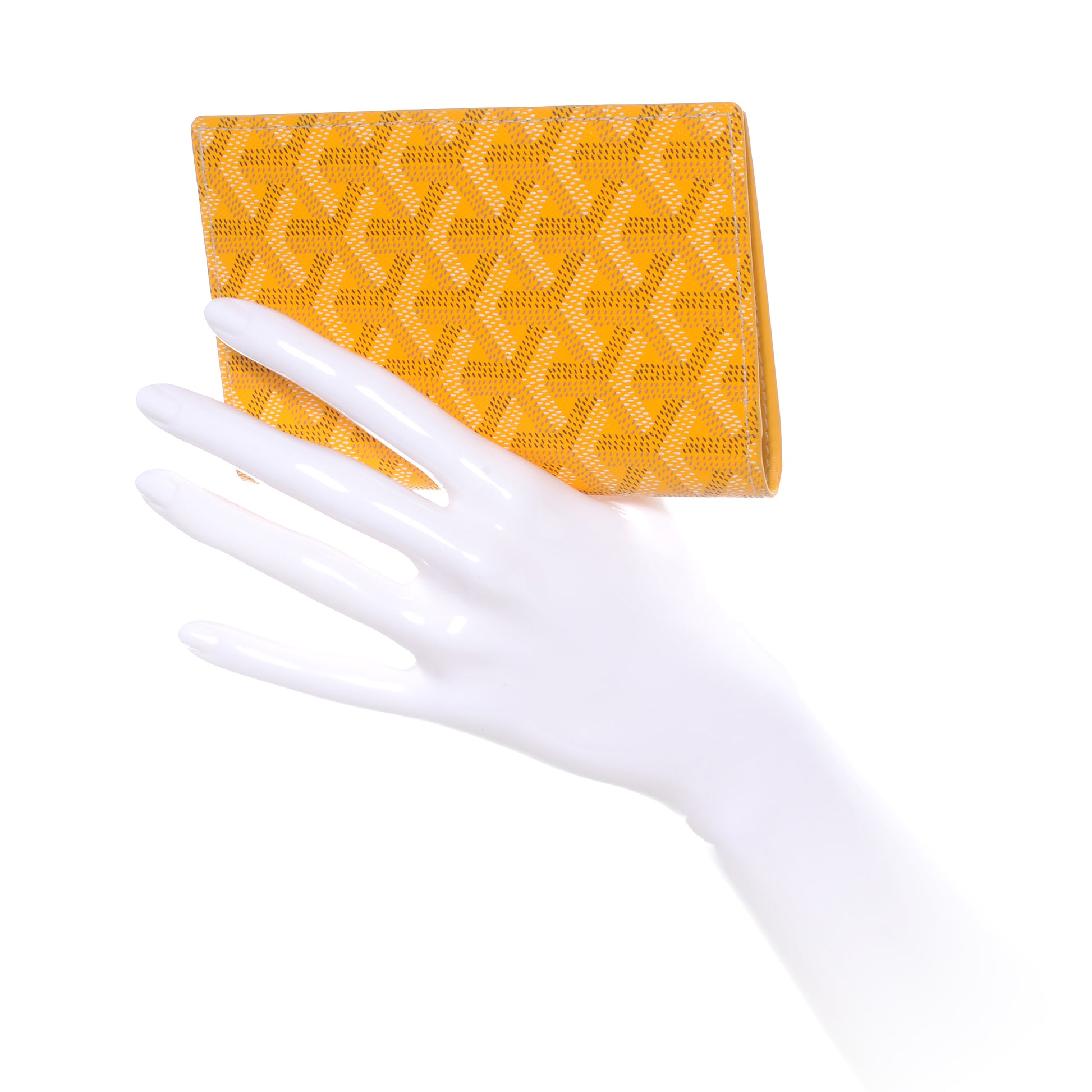 Goyard Goyardine Passport Wallet Yellow 2 of 6