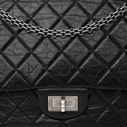 Chanel Aged Calfskin Quilted 2.55 Reissue 227 Flap Black 9 of 11