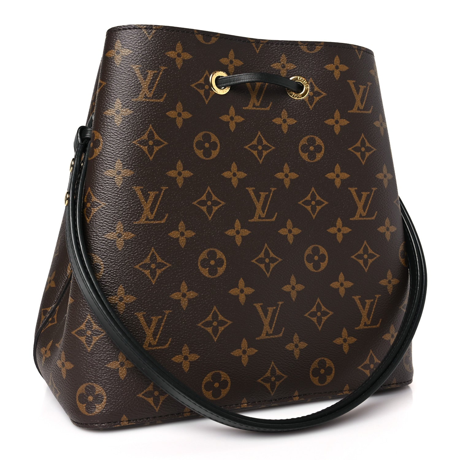 Louis Vuitton Monogram Neonoe MM Black 3 of 8
