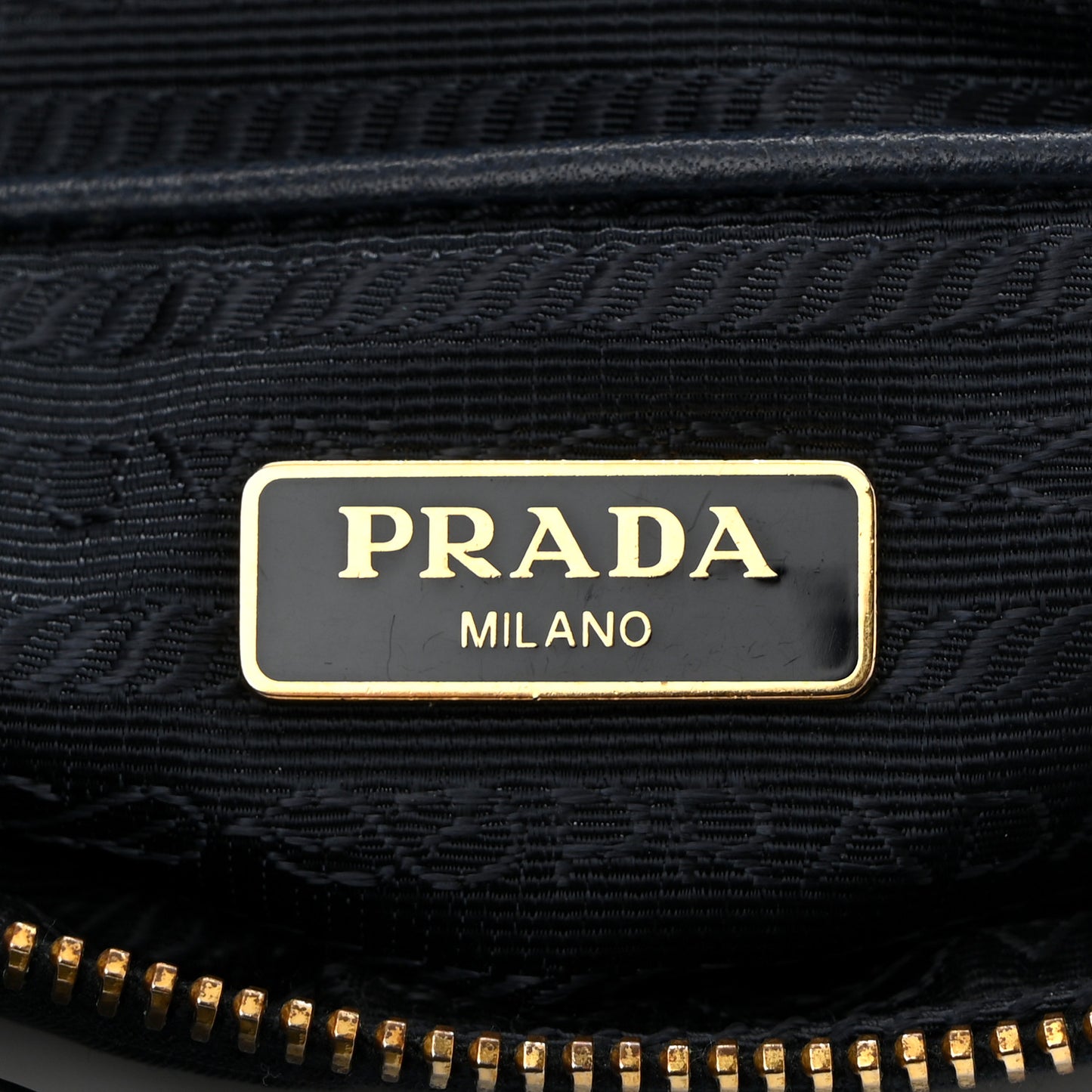 Tessuto Nylon Saffiano Crossbody Bag Bleu