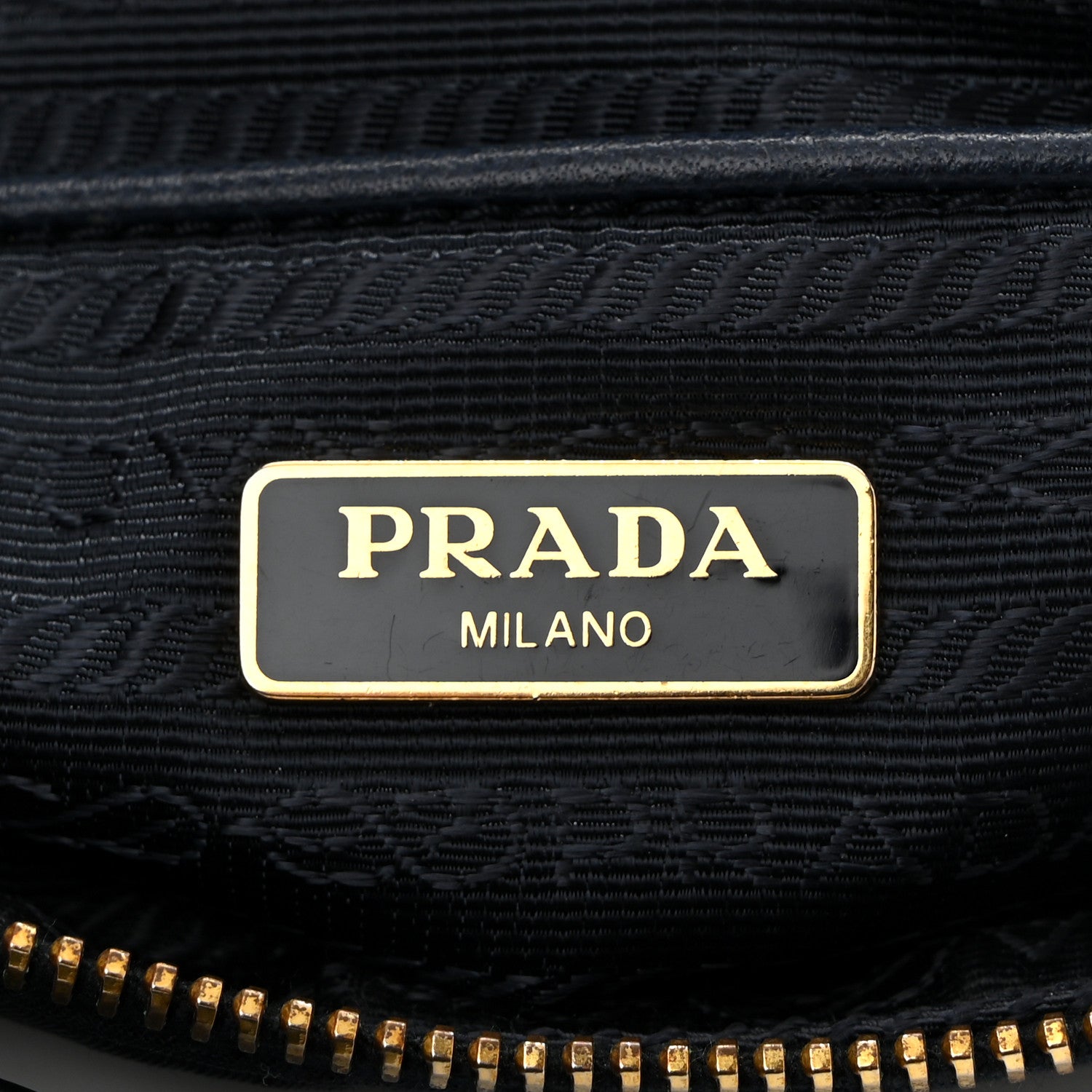 Prada Tessuto Nylon Saffiano Crossbody Bag Bleu 6 of 11
