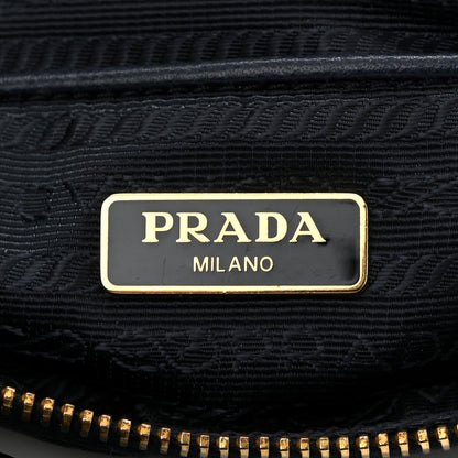 Prada Tessuto Nylon Saffiano Crossbody Bag Bleu 6 of 11