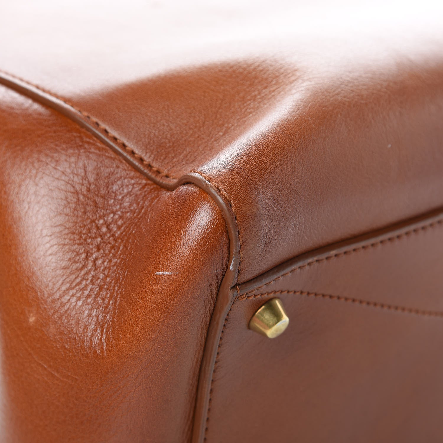 Marc Jacobs Calfskin Tote Cognac 12 of 24