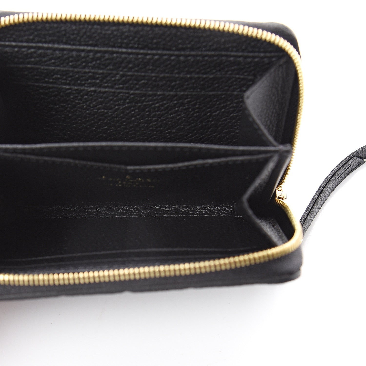 Louis Vuitton Empreinte Zippy Coin Purse Black 4 of 5