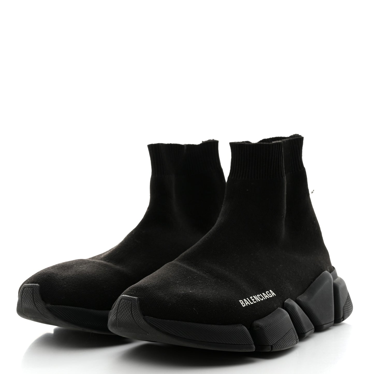 Neoprene Knit Mens Speed Sneakers 7 Black