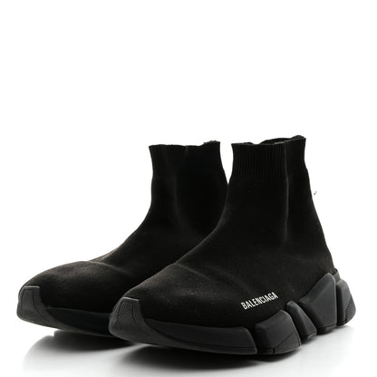 Balenciaga Neoprene Knit Mens Speed Sneakers 7 Black 3 of 8