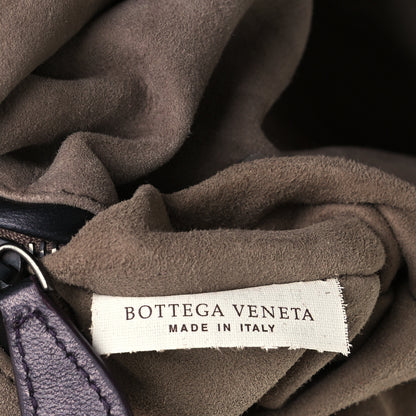 Bottega Veneta Metallic Nappa Intrecciato The Lauren 1980 Clutch Quetsche Antique Silver 8 of 12