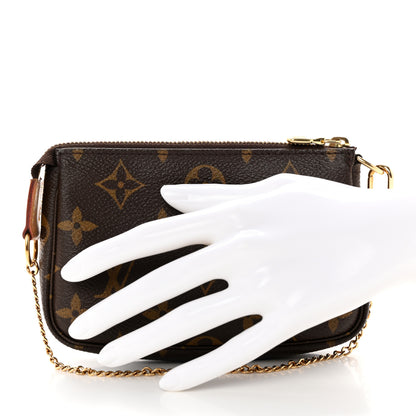 Louis Vuitton Monogram Mini Pochette Accessories 2 of 7