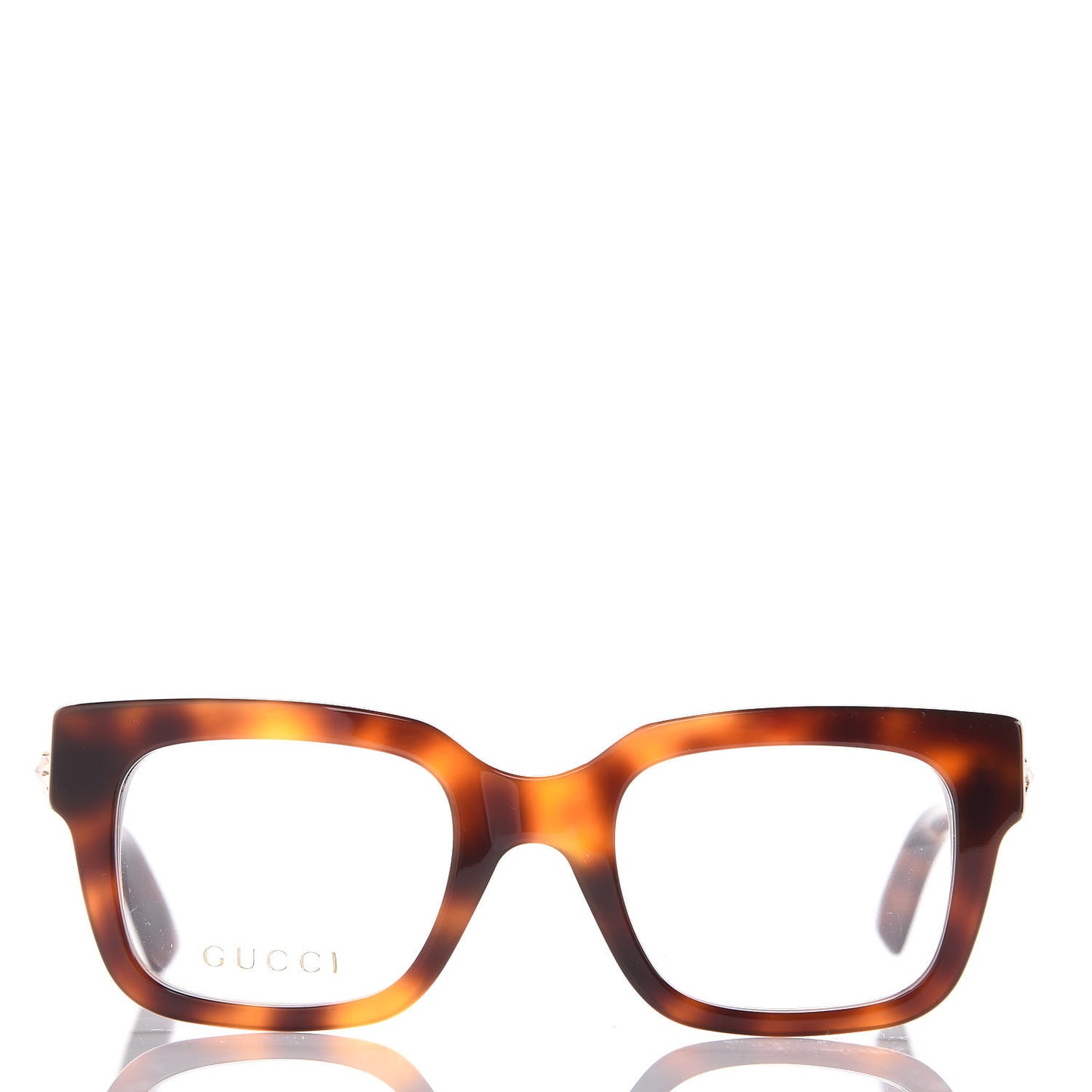 Rectangle Eye Glasses GG0210O Tortoise