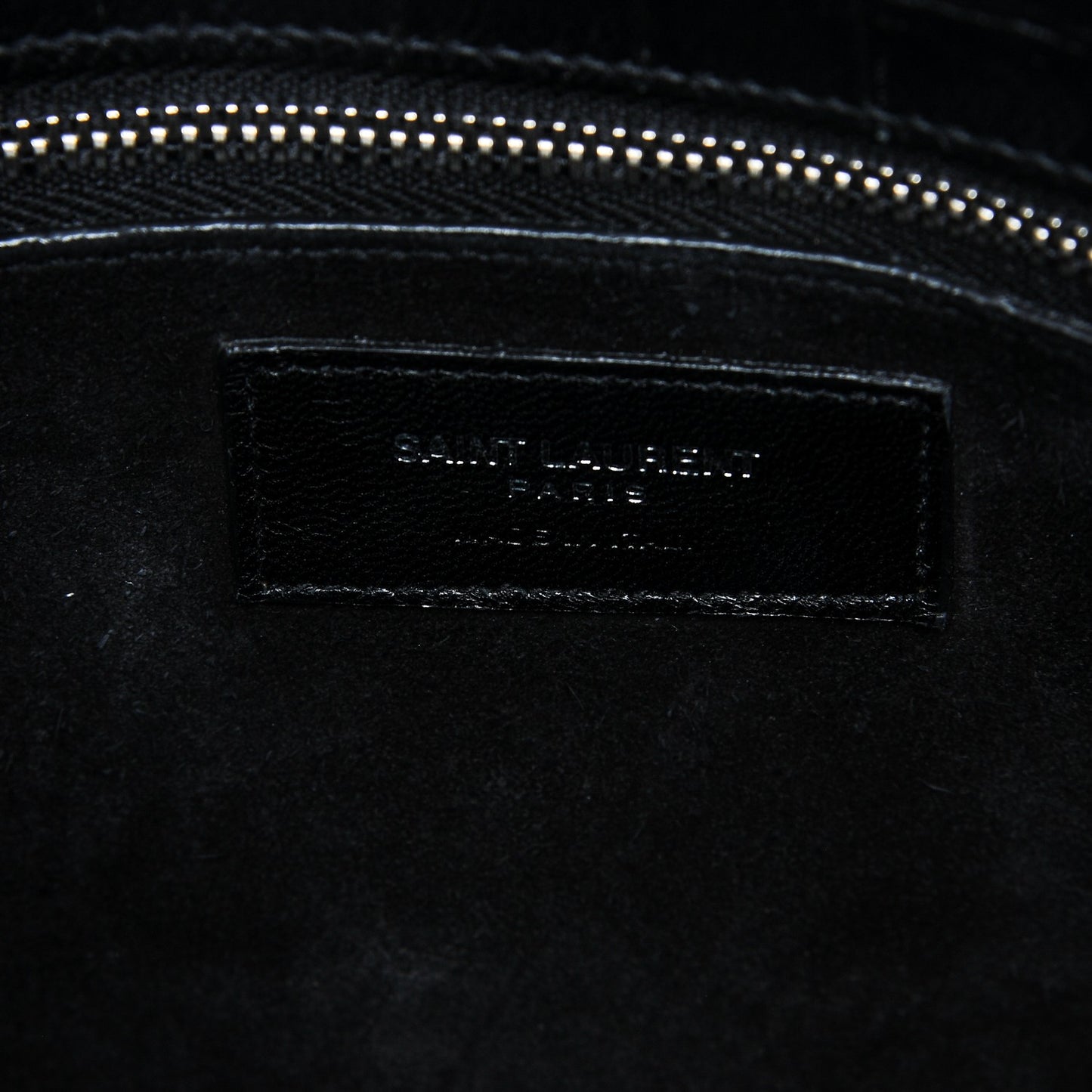 Calfskin Crocodile Embossed Small Sac de Jour Black