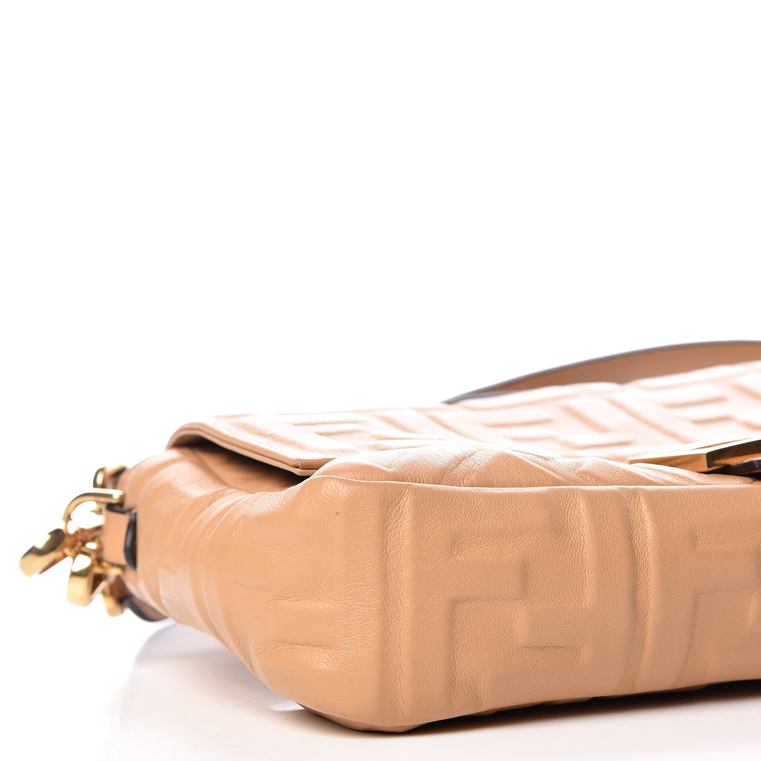 Fendi Nappa FF 1974 Embossed Baguette Durian 5 of 10