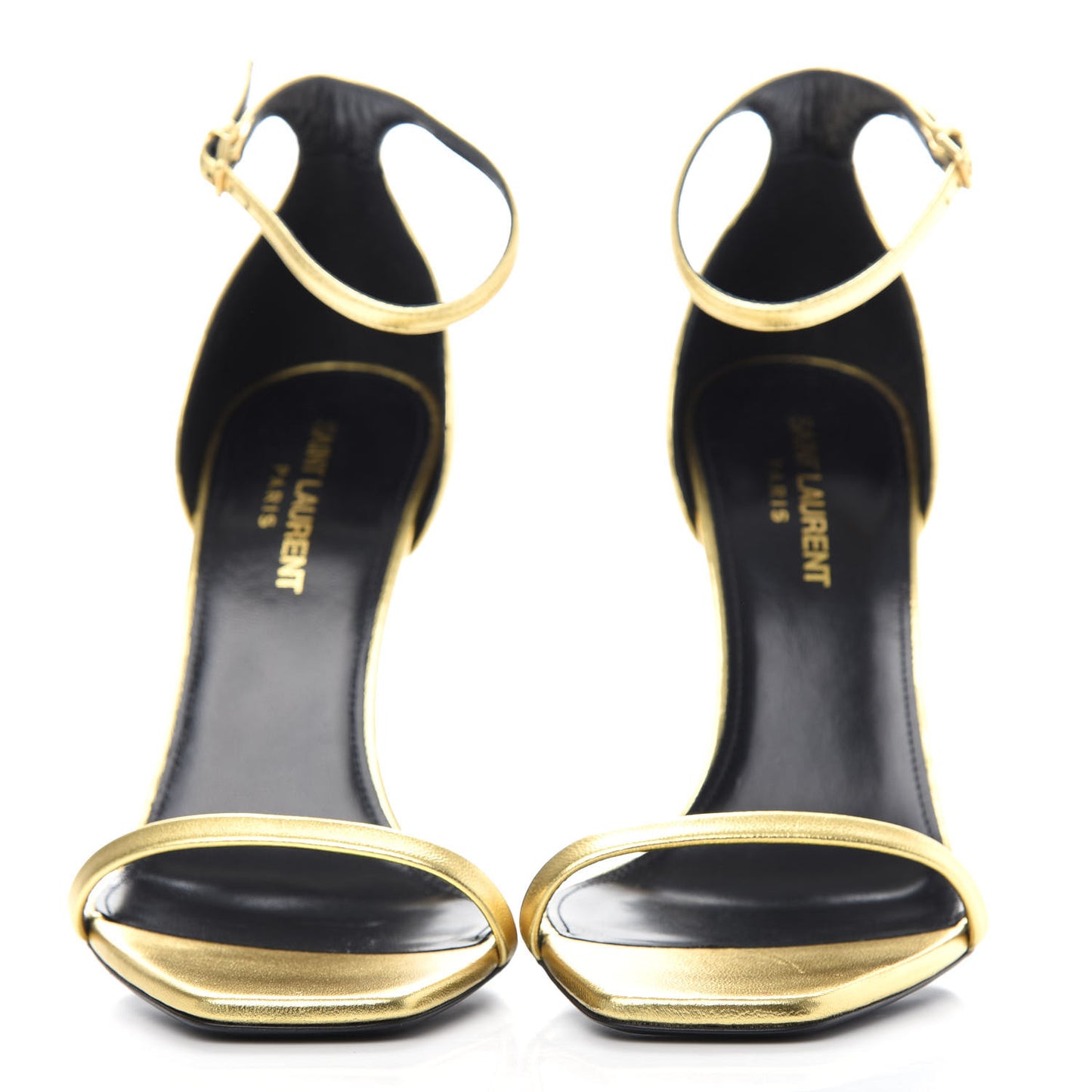 Calfskin Opyum Sandals 38 Oro