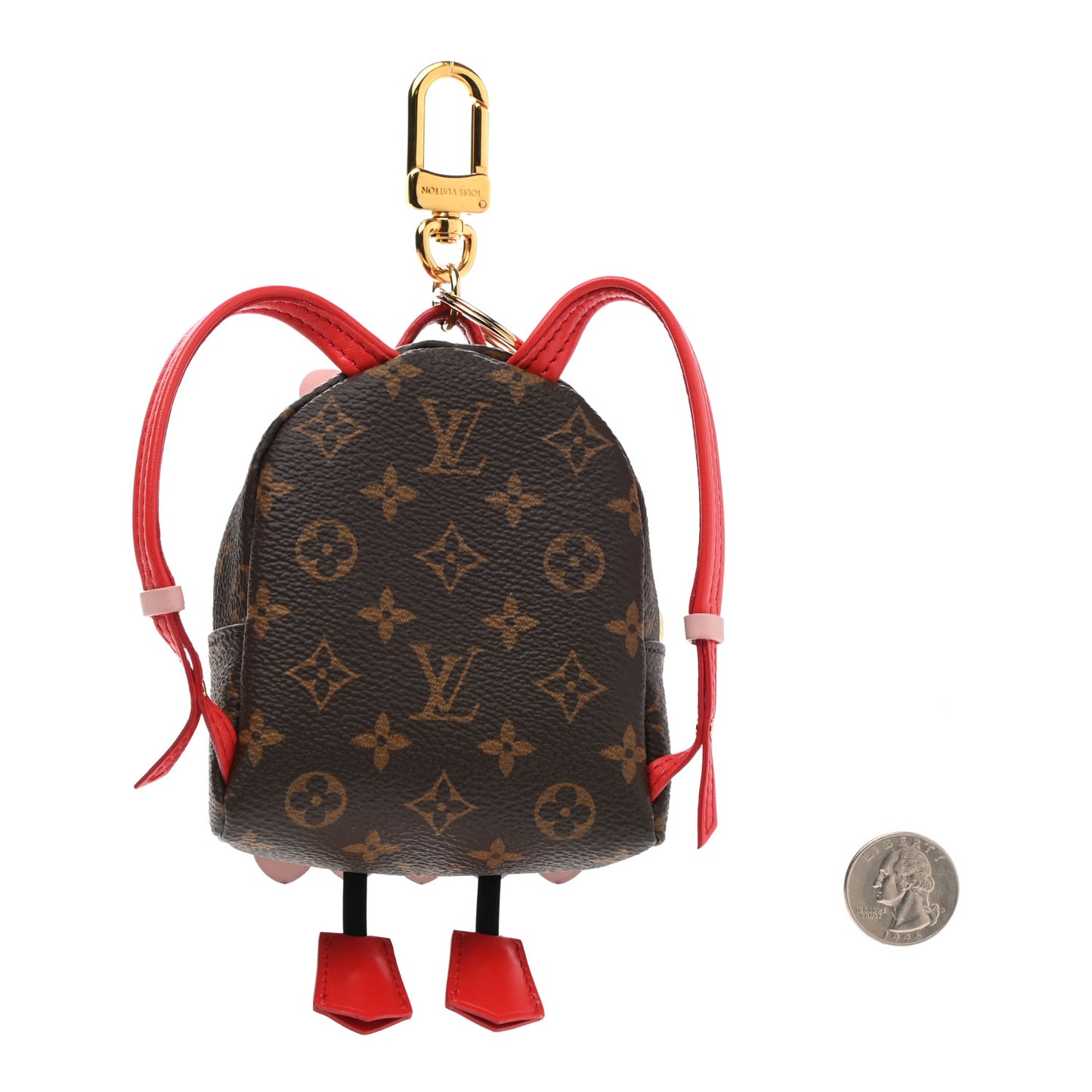 Monogram Wild Bag Palm Springs Bag Charm Key Holder