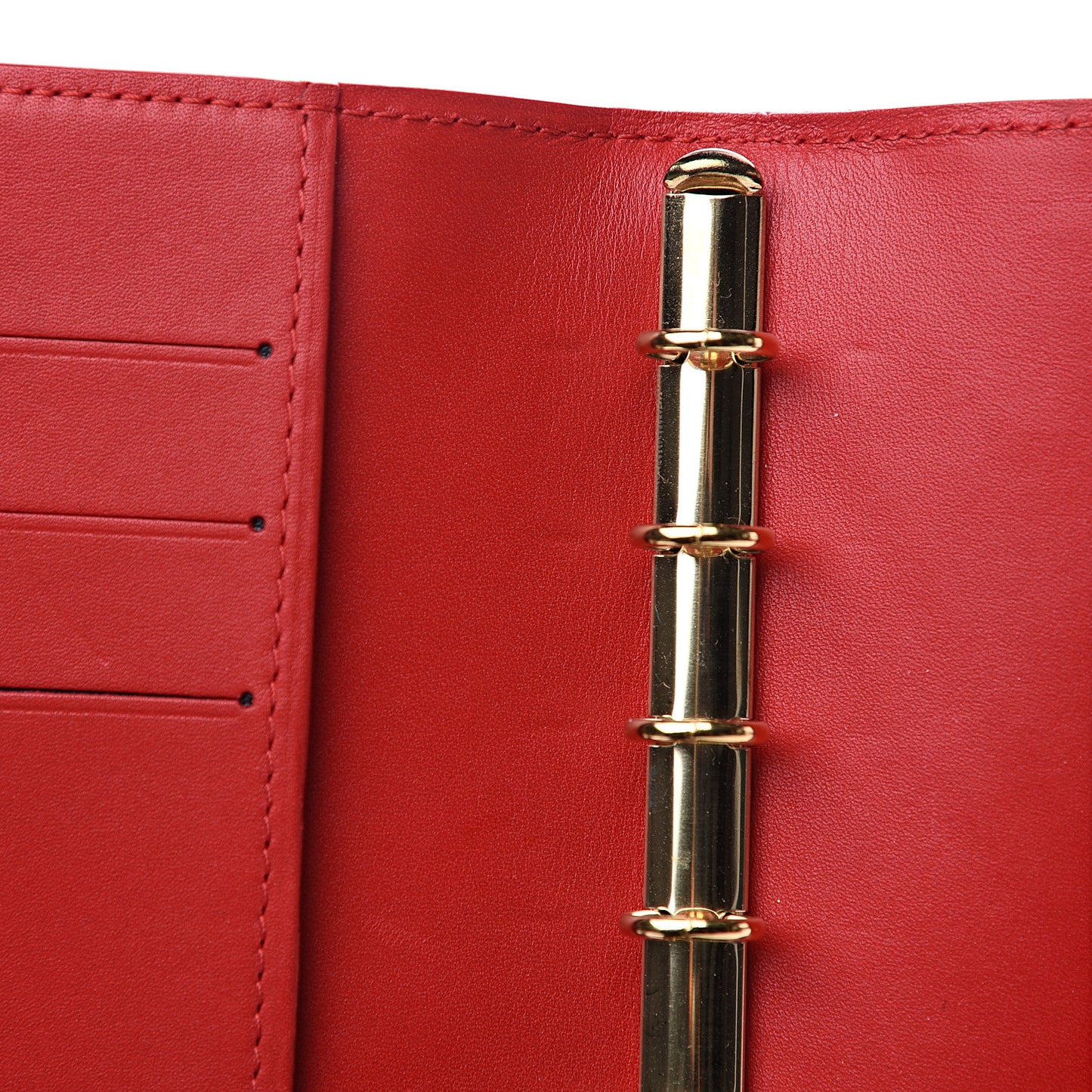 Vernis Small Ring Agenda Cover Red