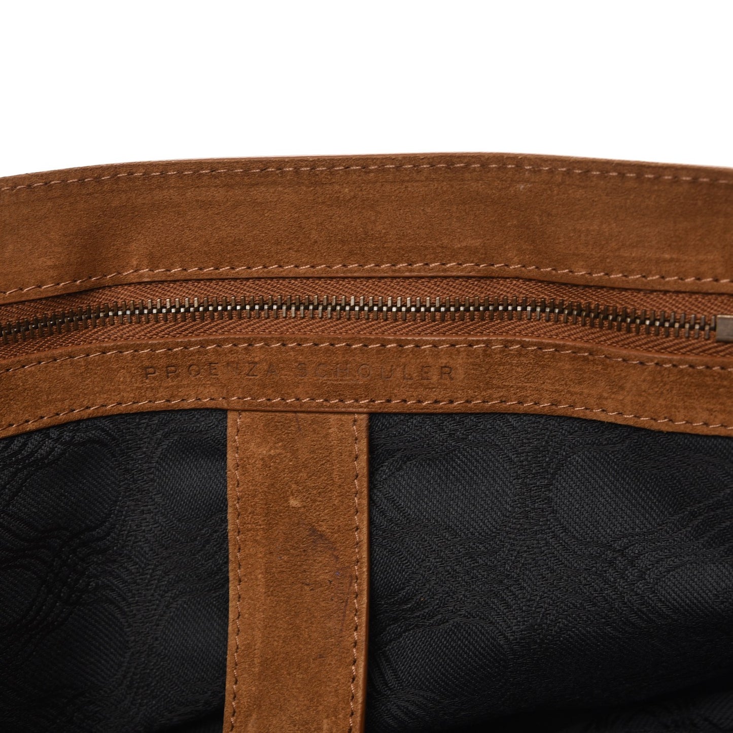 Suede Medium PS1 Satchel Tobacco