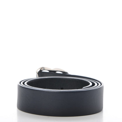 Chanel Calfskin CC Reversible Belt 90 36 Black Navy 3 of 7