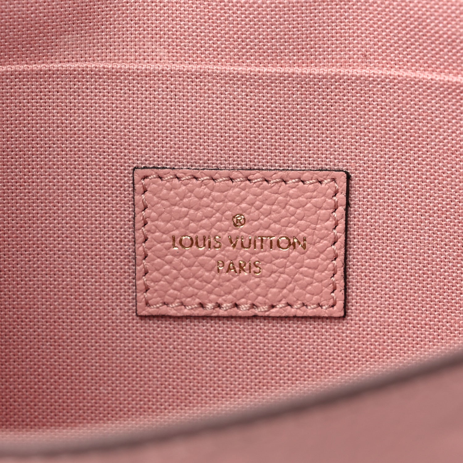 Louis Vuitton Empreinte Pochette Felicie Chain Wallet Rose Poudre 7 of 10