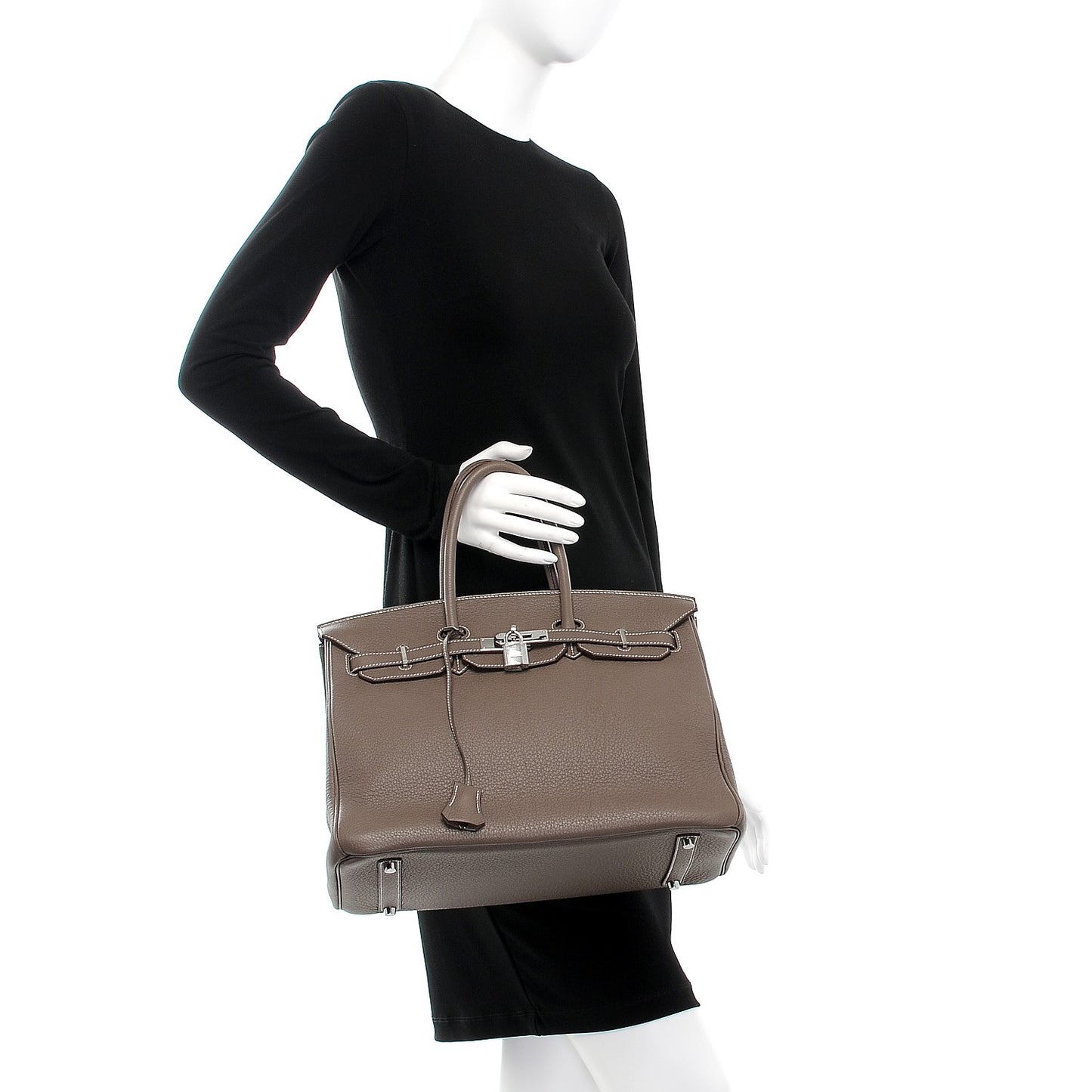Taurillon Clemence Birkin 35 Etoupe