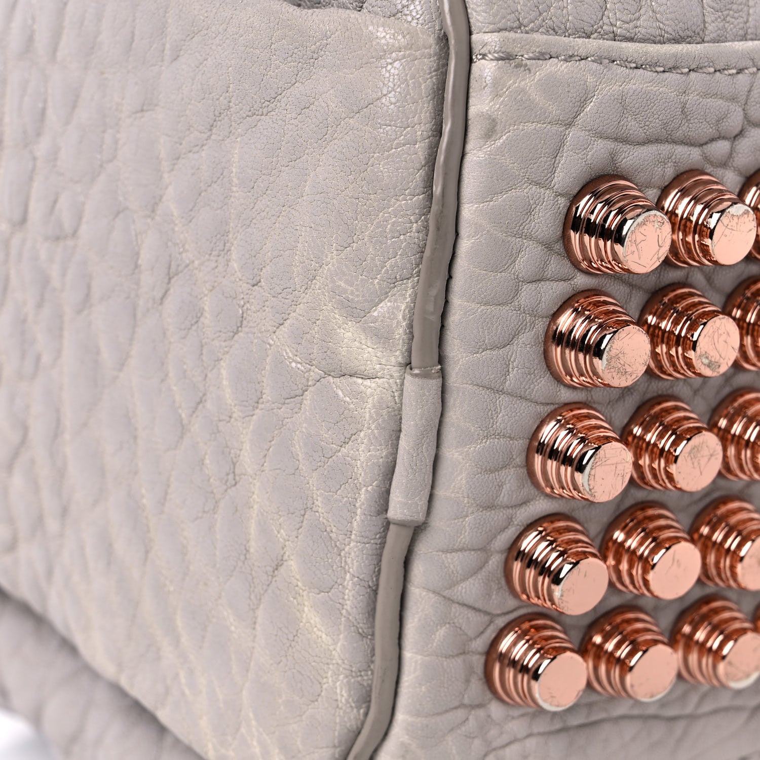 Alexander Wang Pebbled Lambskin Rocco Lilac Rose Gold Hardware 15 of 19