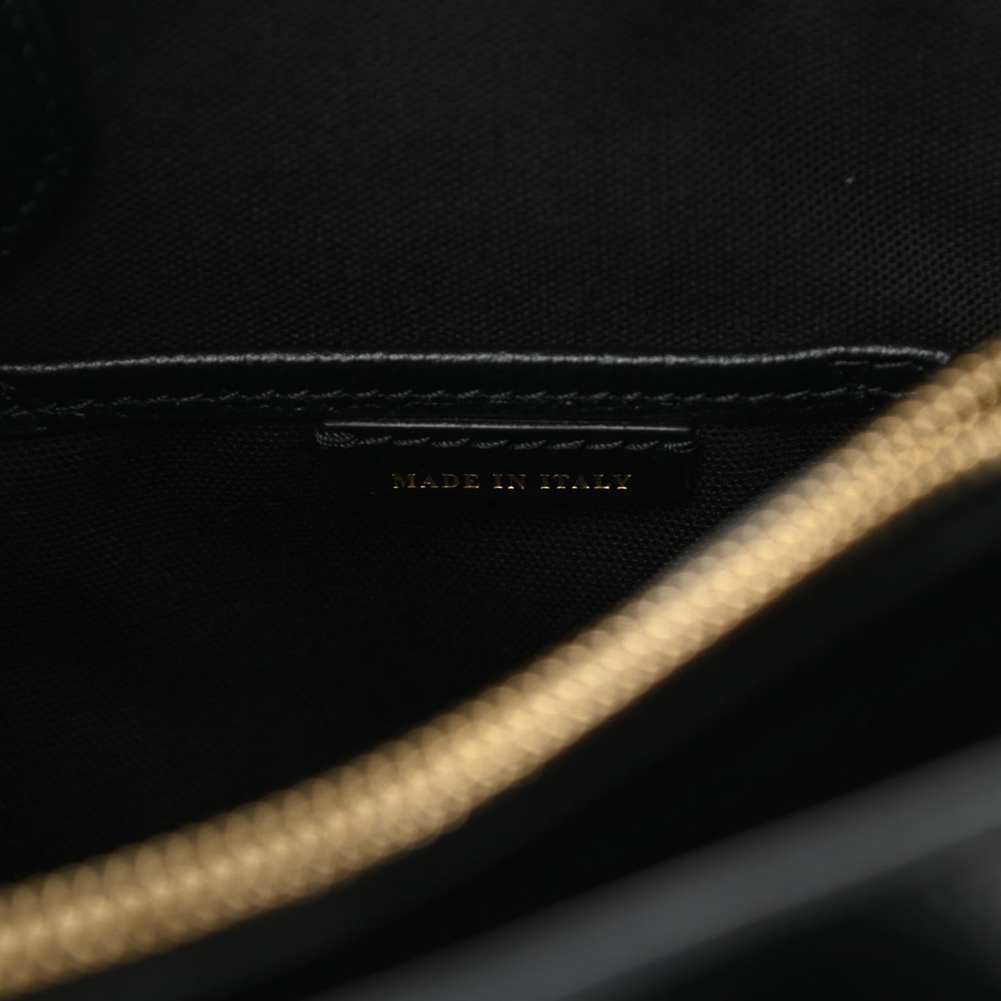 Grainy Calfskin House Check Medium Banner Tote Black