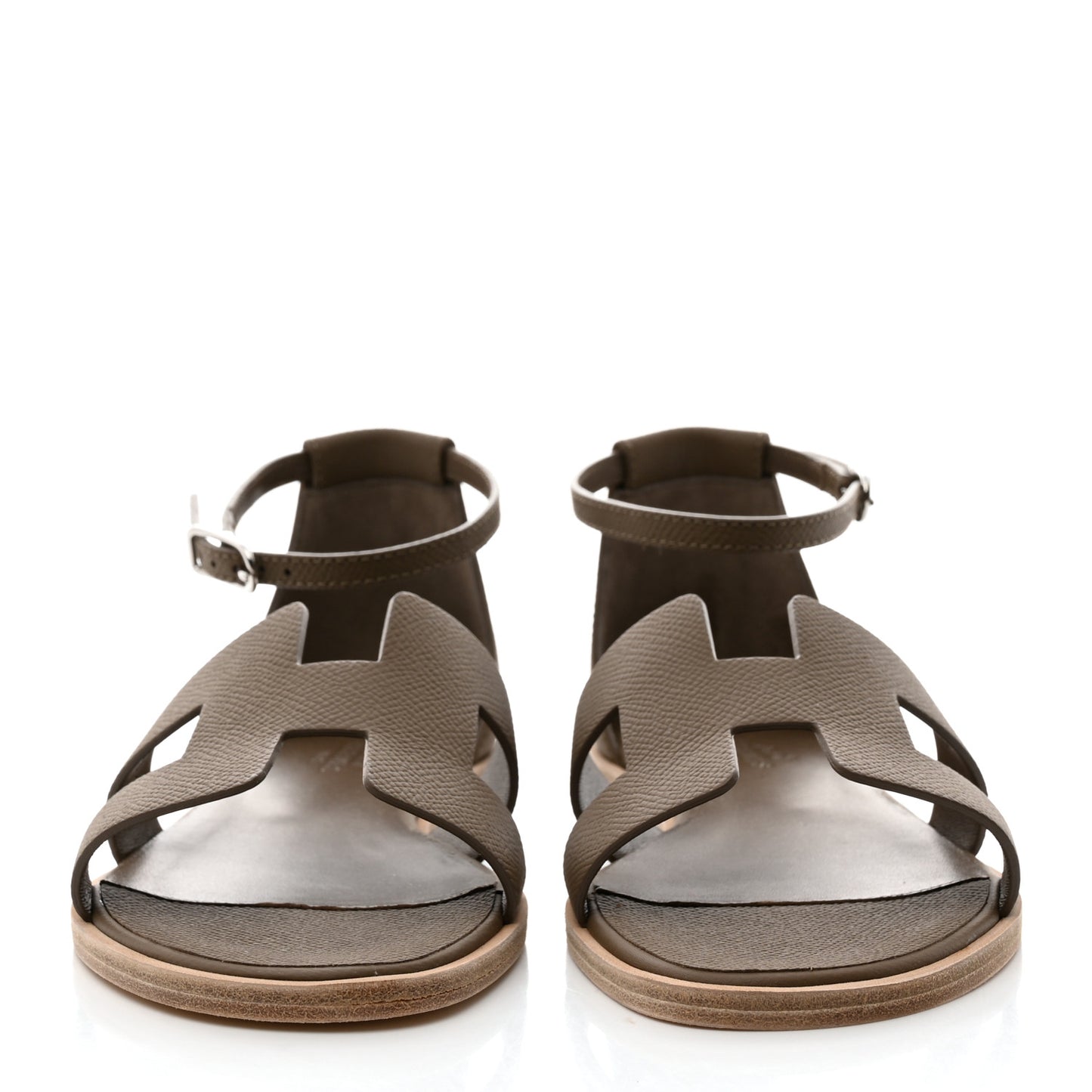 Epsom Santorini Sandals 37 Etoupe