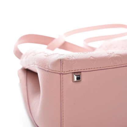 MCM Calfskin Ottomar Monogram Medium Sarah Hobo Pink Blush 8 of 11
