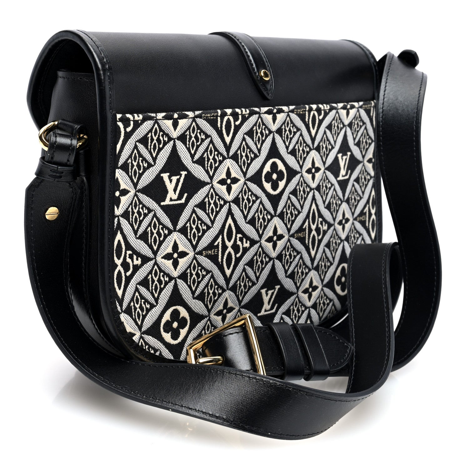 Louis Vuitton Jacquard Since 1854 Neo Saumur MM Grey 3 of 9