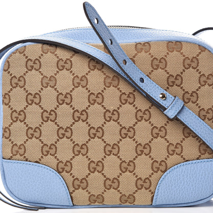 Gucci Monogram Mini Bree Messenger Bag Beige Mineral Blue 10 of 10