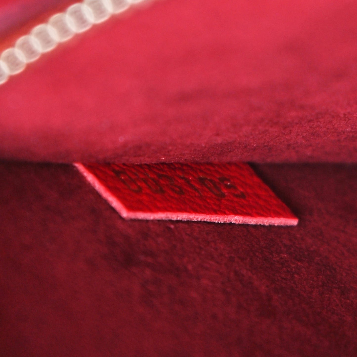 Calfskin Monogram Kimono Tote Cherry