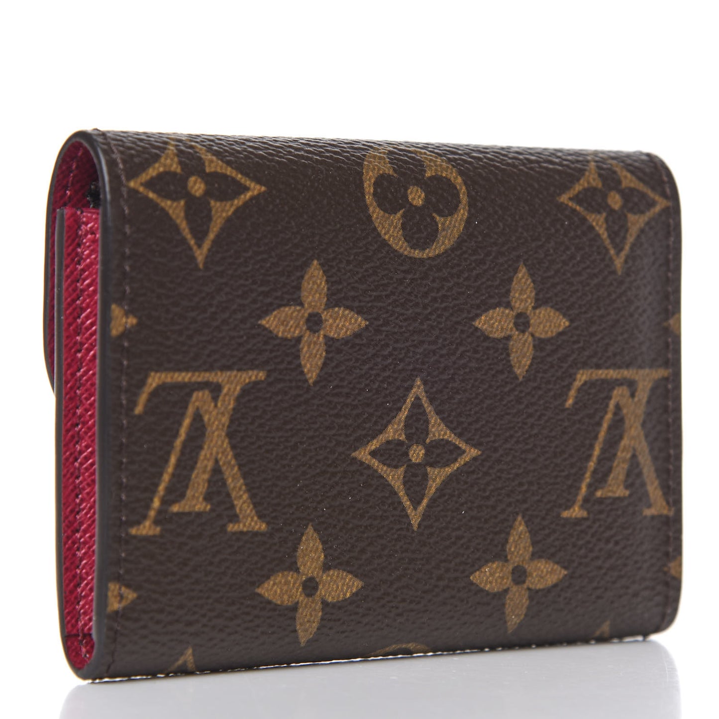Monogram Rosalie Coin Purse Fuchsia