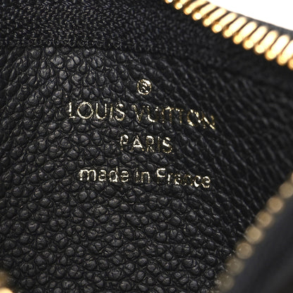 Louis Vuitton Empreinte Monogram Giant Key Pouch Black Beige 6 of 7