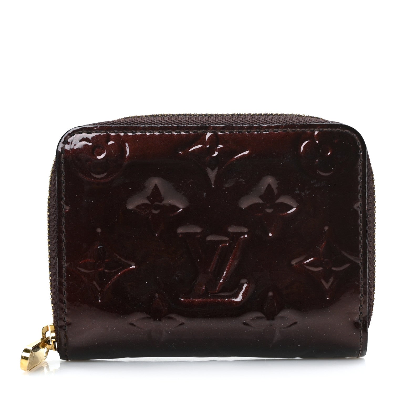Louis Vuitton Vernis Zippy Coin Purse Rouge Fauviste 1 of 6