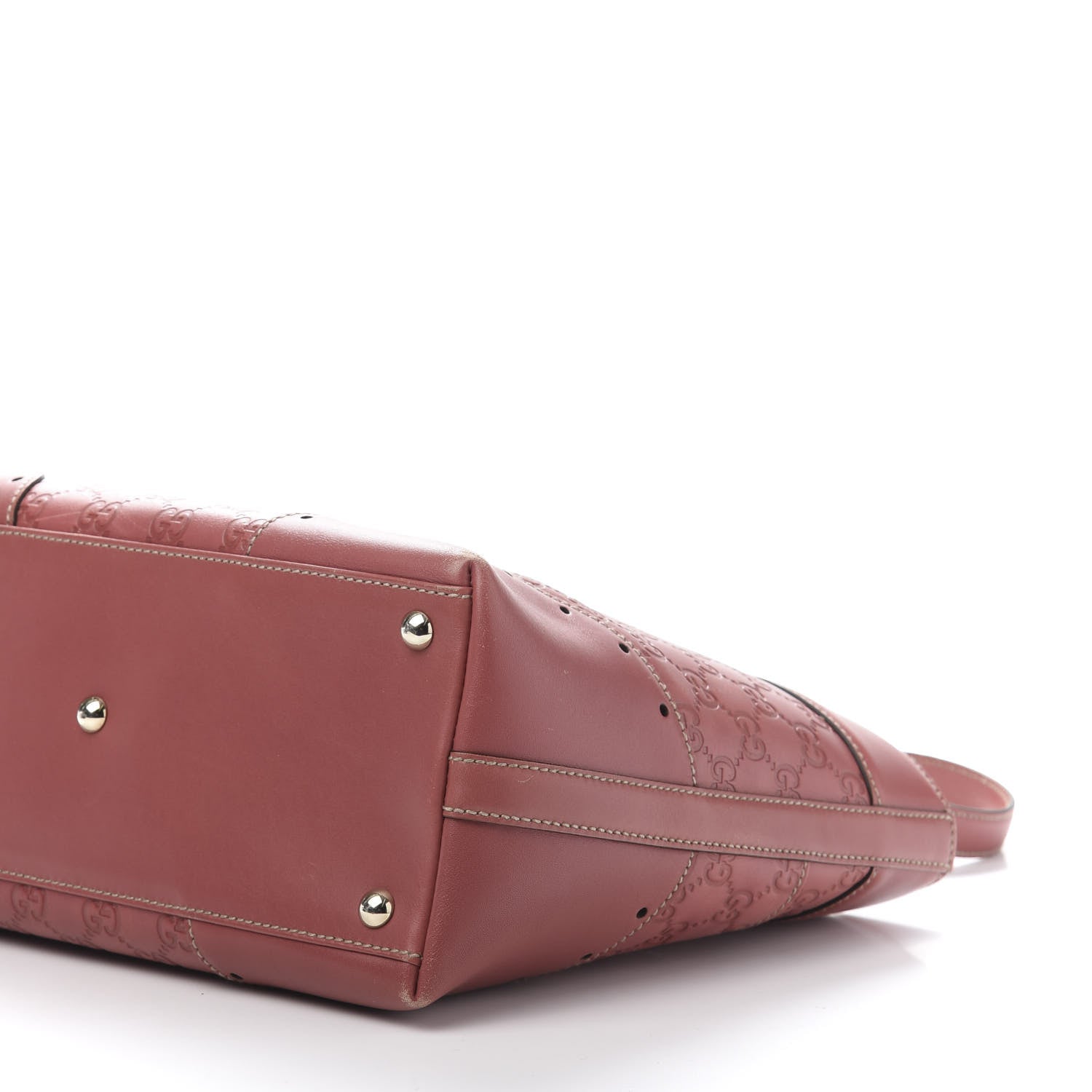Gucci Guccissima Large Punch Tote Pink 9 of 12