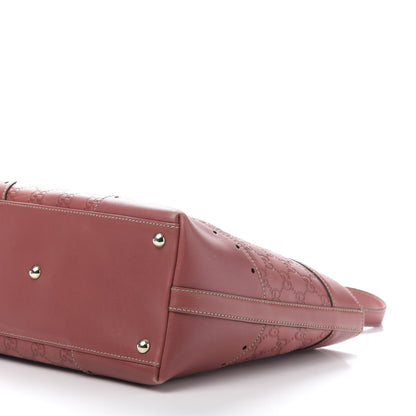 Gucci Guccissima Large Punch Tote Pink 9 of 12