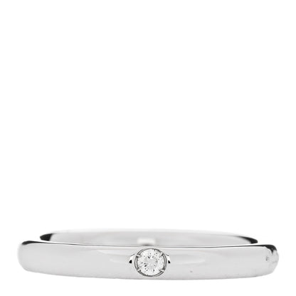 Pomellato 18K White Gold Diamond Lucciola Ring 52 6 1 of 6