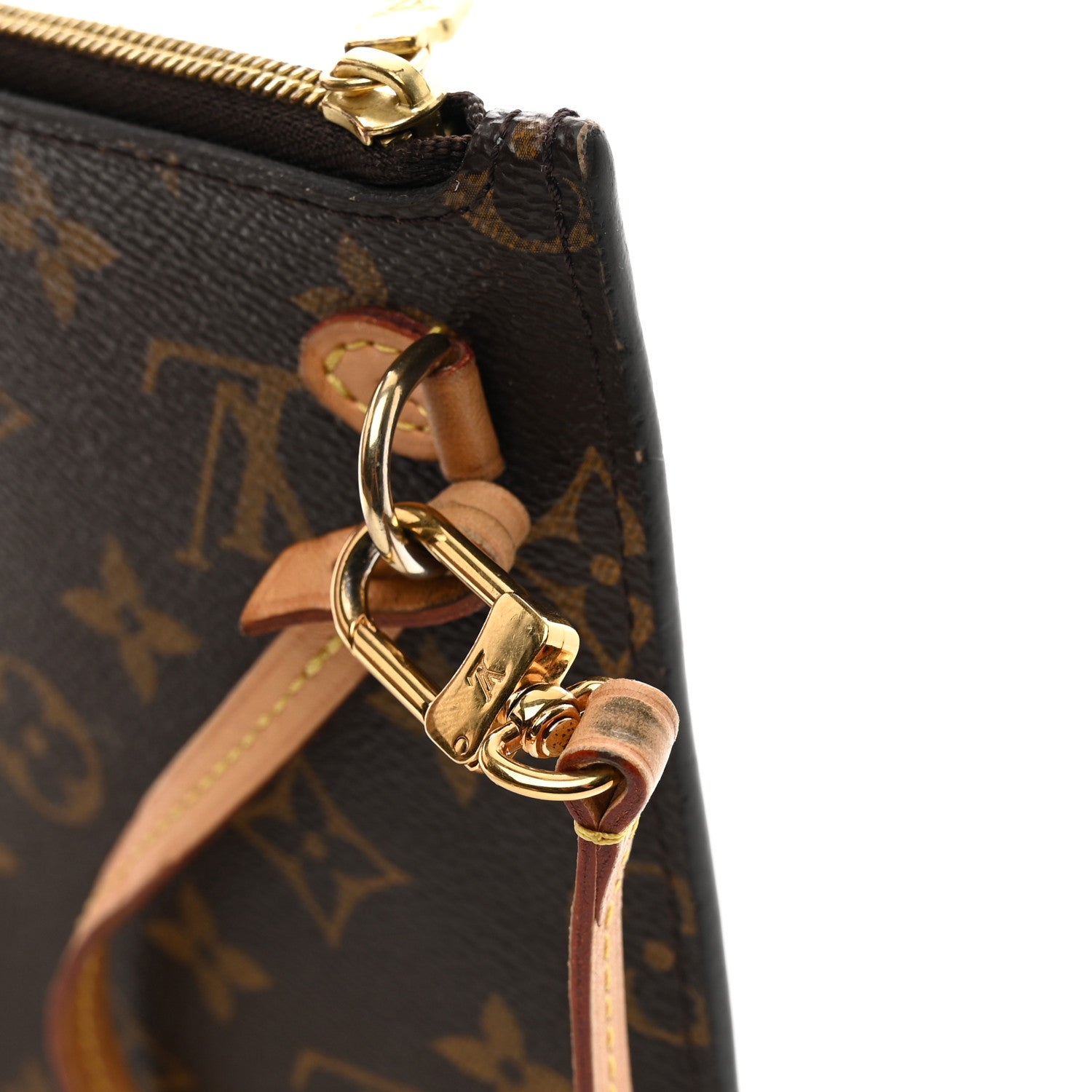 Louis Vuitton LOUIS VUITTON Monogram Neverfull MM GM Pochette 8 of 8