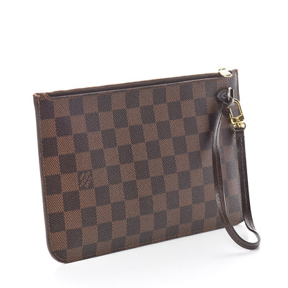 Louis Vuitton Damier Ebene Neverfull MM GM Pochette 3 of 8