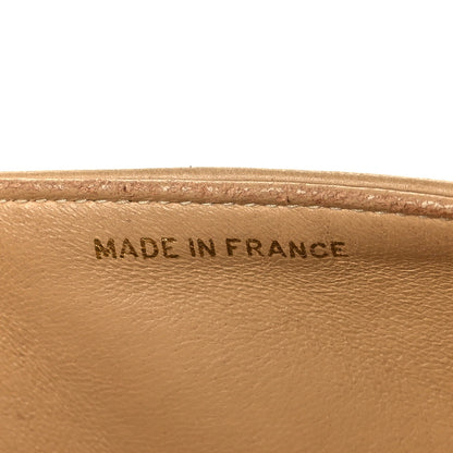 Chanel Lambskin Quilted Medium Double Flap Beige 6 of 15