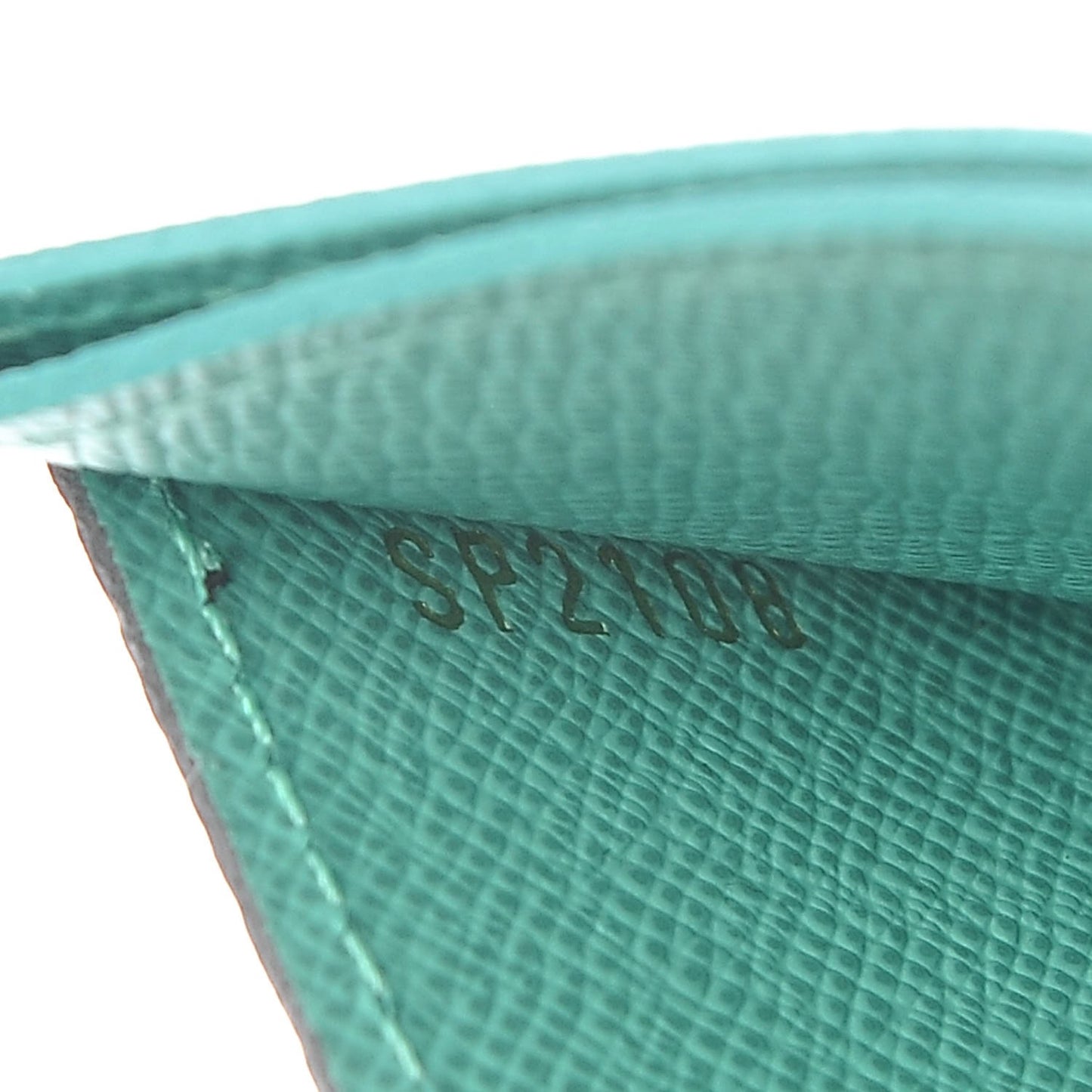 Monogram My LV Heritage Card Holder Vert Clair Blue Clair