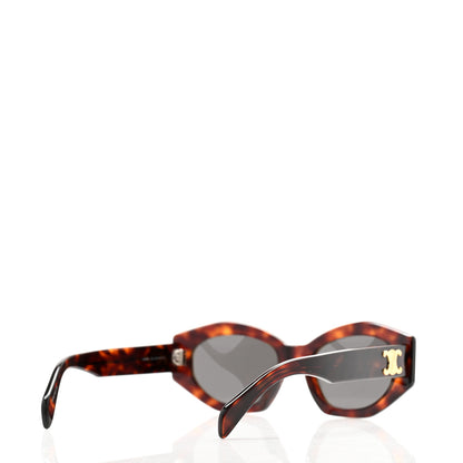 Celine Acetate Triomphe 08 Sunglasses CL 40238U Tortoise 4 of 8