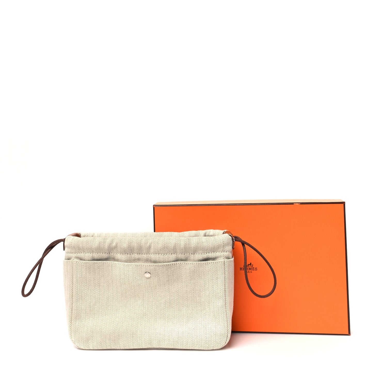 Canvas Barenia Fourbi 20 PM Pouch Naturel Fauve