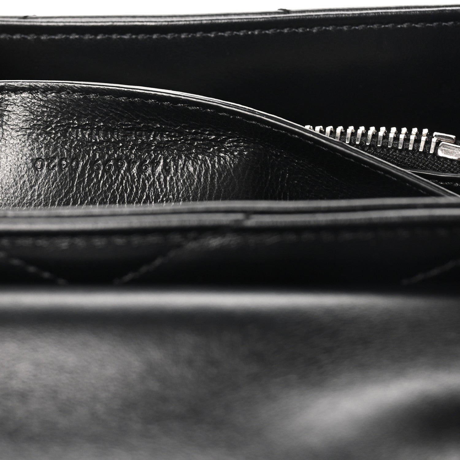 Saint Laurent Calfskin Y Quilted Monogram Small Loulou Chain Satchel Black Black 6 of 10