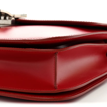 Celine Box Calfskin Medium Classic Box Flap Bag Red 10 of 10