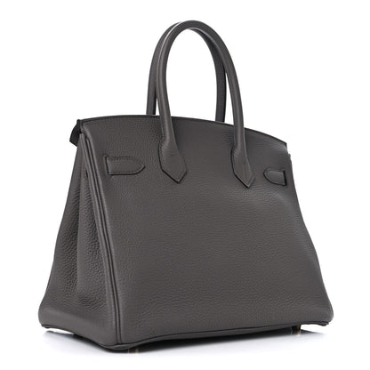 Hermes Togo Birkin 30 Etain 3 of 12