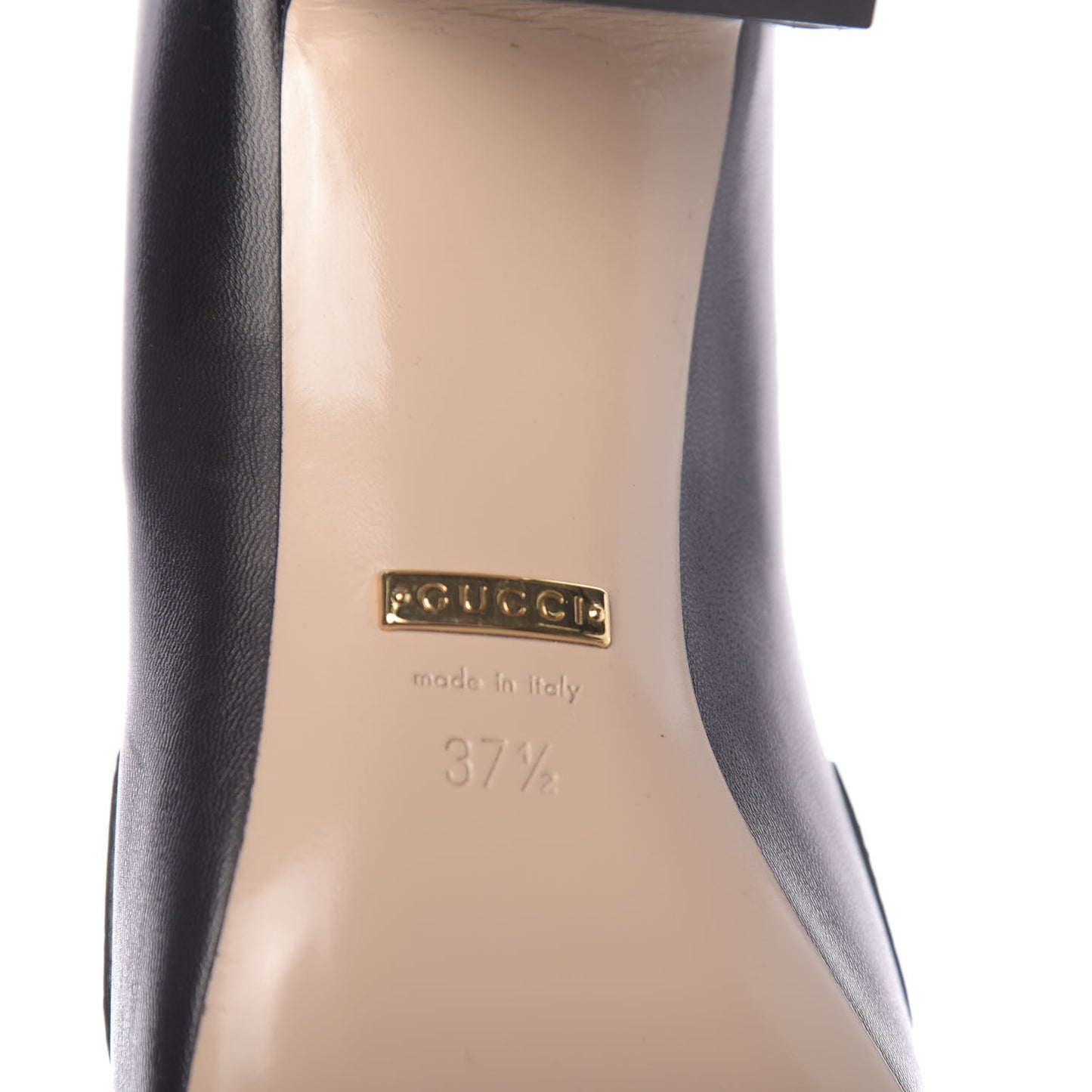 Malaga Kid Zumi Mid Heel Loafers 37.5 Black