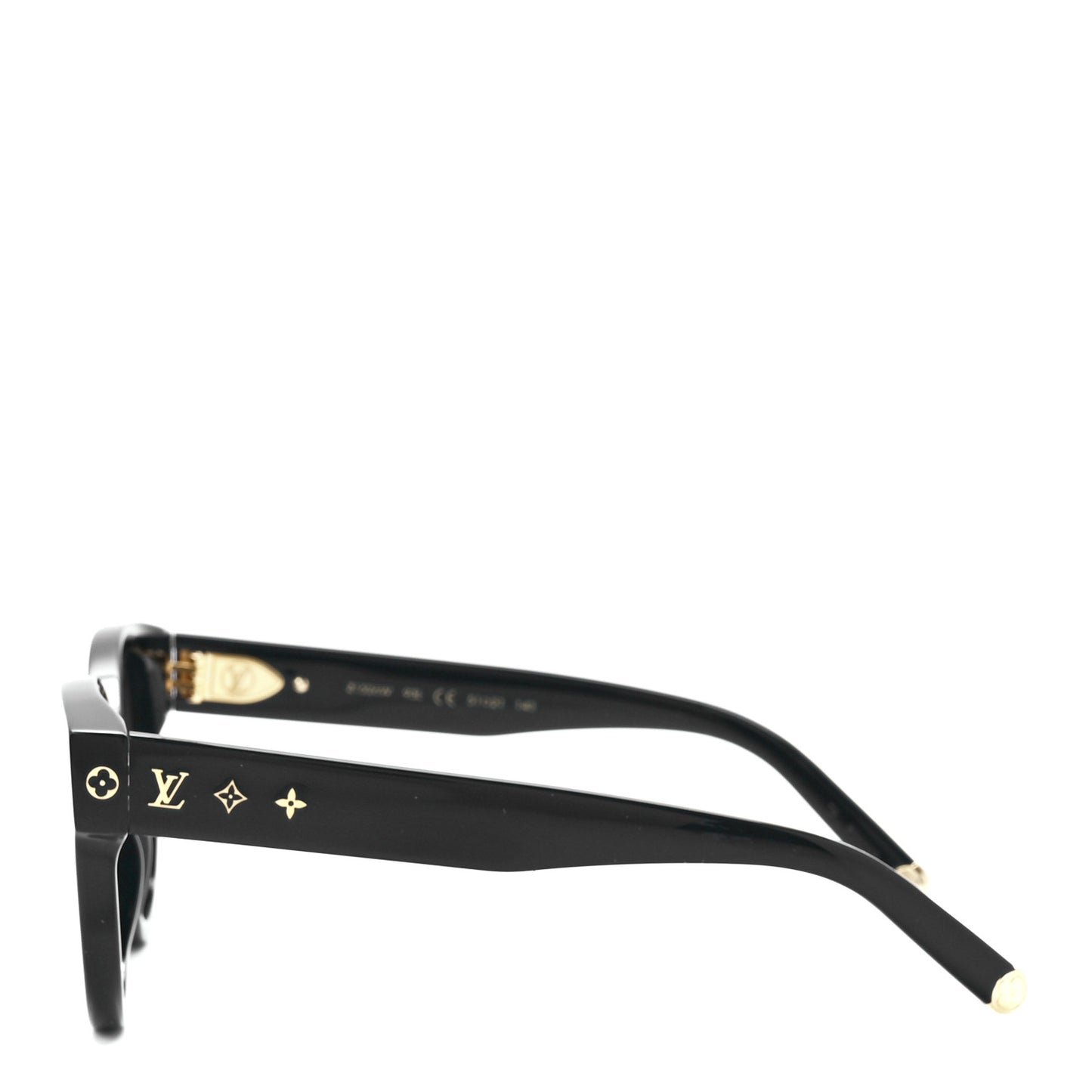 Acetate My Monogram Square Sunglasses Z1526W Black
