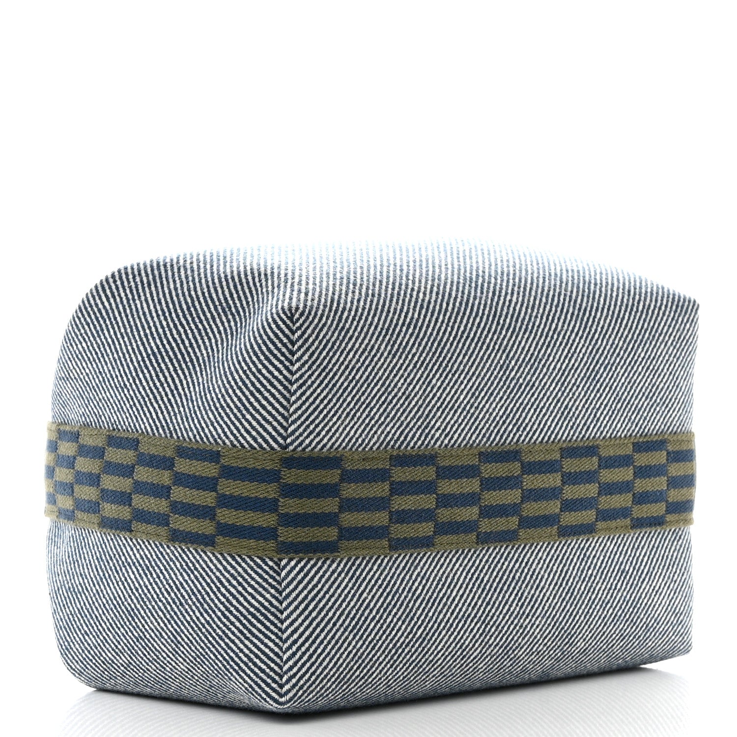 Hermes Wool Large Bride-A-Brac H Natte Pouch Bleu Abysse 4 of 9