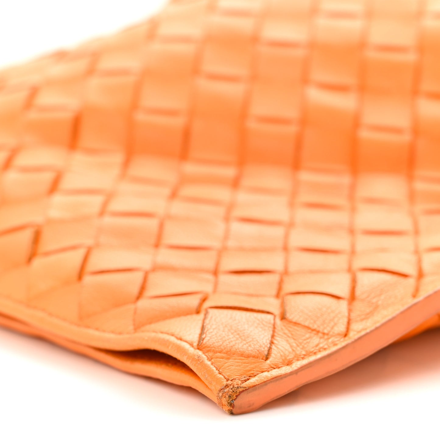 Nappa Intrecciato BV Twist Orange