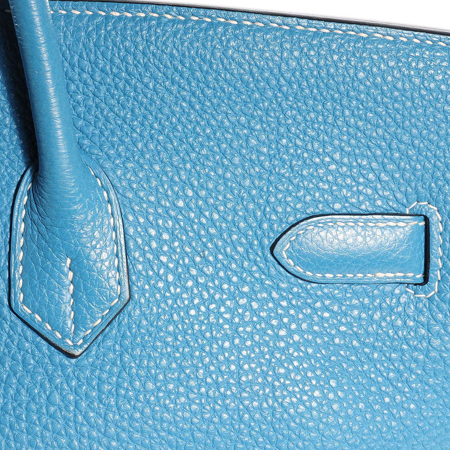 Hermes Togo Birkin 35 Blue Jean 15 of 28